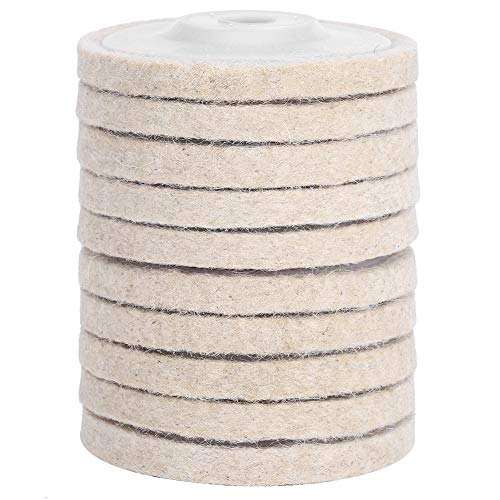 10 piezas Dewalt amoladora angular discos de pulido almohadilla de pulido de lana Kits de almohadillas de rueda para joyería de Metal(13.00 * 10.00 * 10.00)