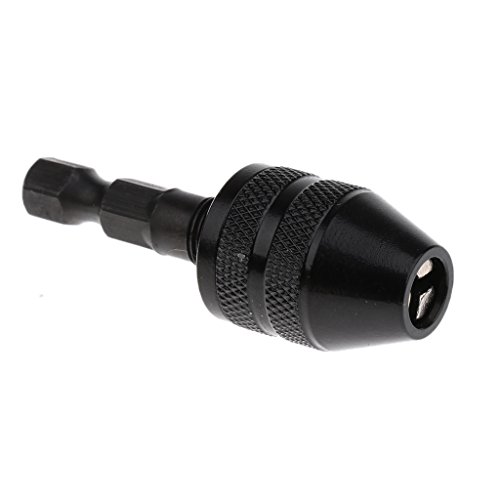 1/4 pulgadas convertidor Sin Llave De Mandril Adaptador De Vástago Hexagonal 0.3-3.4mm Cambio Rápido