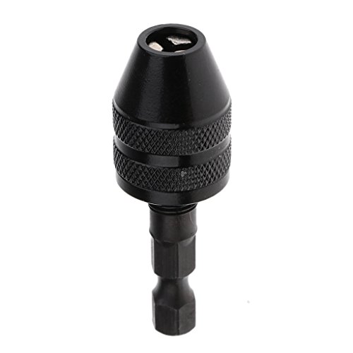 1/4 pulgadas convertidor Sin Llave De Mandril Adaptador De Vástago Hexagonal 0.3-3.4mm Cambio Rápido