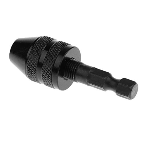 1/4 pulgadas convertidor Sin Llave De Mandril Adaptador De Vástago Hexagonal 0.3-3.4mm Cambio Rápido