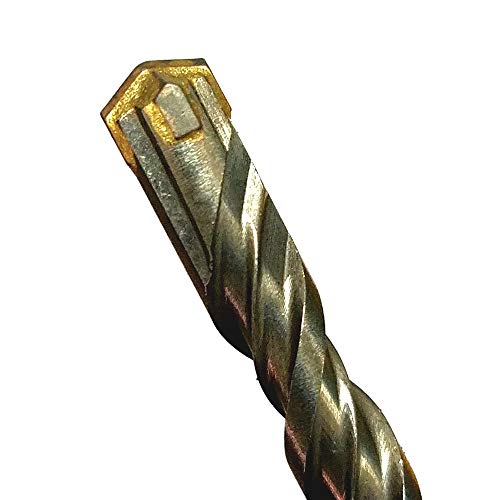 1pcs / 4pcs 110mm 5/6/8/10 mm SDS Masonry Crosshead Twin espiral Martillo Brocas, 5mm