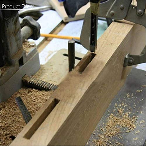 1pcs Brocas helicoidales HSS Juego de herramientas de taladro para trabajar la madera, Broca de taladro cuadrado Juego de taladro de cincelado Agujero cuadrado Sierra extendida 6.0 mm ~ 16 m