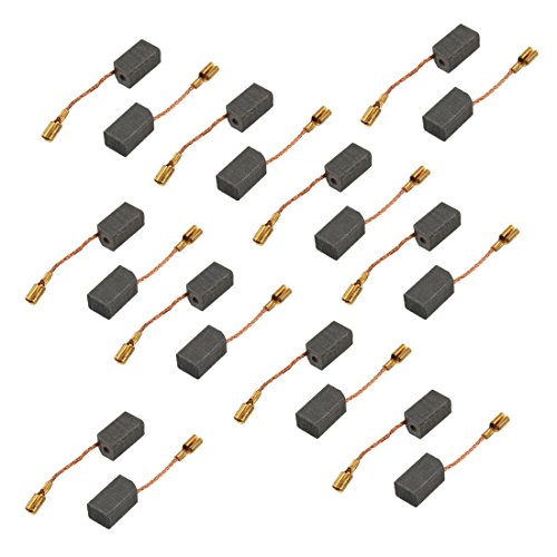 20 PC-escobillas de carbón 13,6 x 7,8 x 6,1 mm para amoladora angular Dewalt 100mm