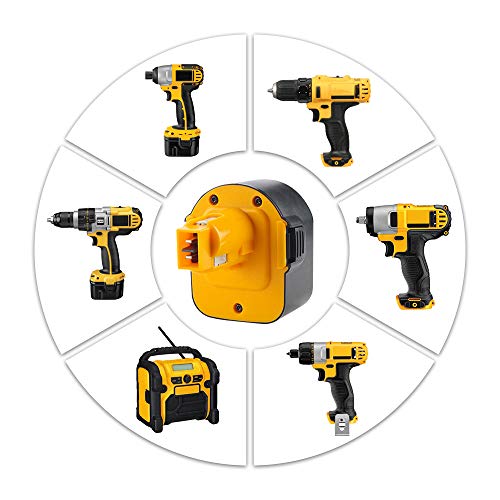 3000Ah Ni-MH de Repuesto para DeWalt 12V Batería DE9074 DE9071 DE9075 DC9071 DE9037 DE9501 DE9072 DE9074 152250-27 397745-01