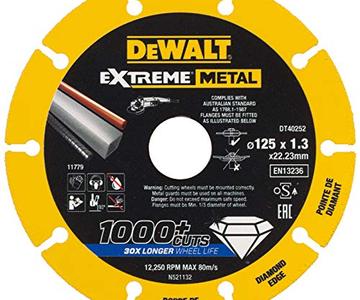 corte de metal dewalt