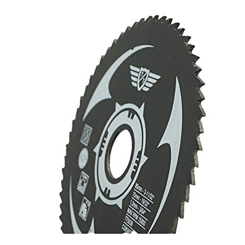 4 topstools CSK85_4 85 mm 24T 44T 60T TCT HSS diamante de 15 mm para Worx, Bosch, Makita, Ryobi, Rockwell y muchos otros.