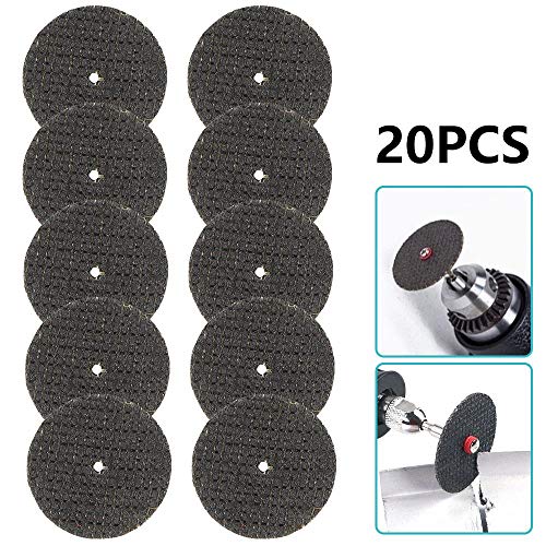 42pcs Mini sierra circular Juego de cuchillas de corte de resina Disco Disco de corte de diamante Cortador de metal Herramienta eléctrica para taladro Dremel, 42 piezas, Francia