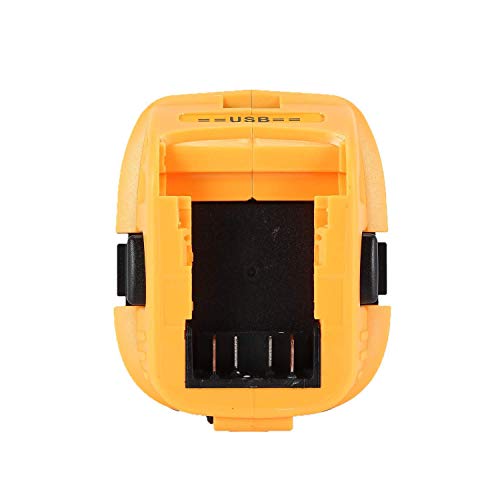 Adaptador de batería de repuesto DCA1820 para herramientas Dewalt 18 V/20 V NiCad & NiMh, batería de litio para convertir en taladro de níquel y cargador, adaptador para batería DeWalt