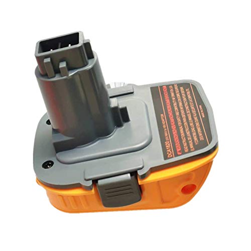 Adaptador de batería de repuesto DCA1820 para herramientas Dewalt 18 V/20 V NiCad & NiMh, batería de litio para convertir en taladro de níquel y cargador, adaptador para batería DeWalt