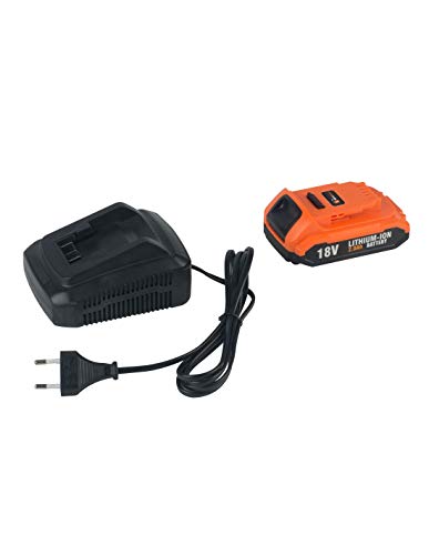 AGORADIRECT -Taladro Percutor a Batería, 44Nm Brushless Taladro Atornillador 18V, 2 Baterías 2.0Ah, 1h Cargador Rápido, 16+2 Ajustes Par