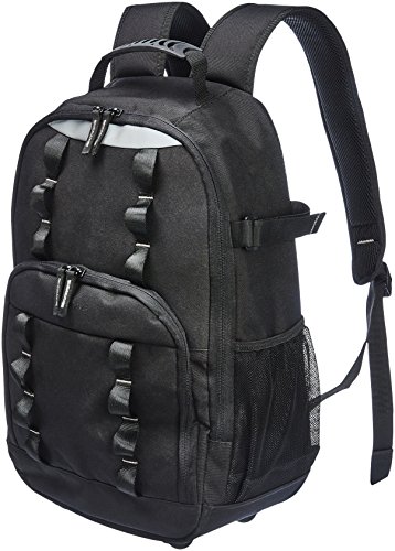 AmazonBasics - Mochila para herramientas, 22 bolsillos con presillas útiles