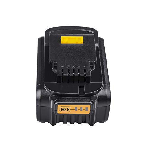 ARyee 20V 4.0Ah DCB204 Batería de herramienta inalámbrica compatible con DeWalt DCB180 DCB182 DCB200 DCB203 DCB204 DCB205 DCB206 Herramienta eléctrica inalámbrica