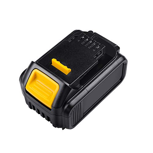 ARyee 20V 4.0Ah DCB204 Batería de herramienta inalámbrica compatible con DeWalt DCB180 DCB182 DCB200 DCB203 DCB204 DCB205 DCB206 Herramienta eléctrica inalámbrica