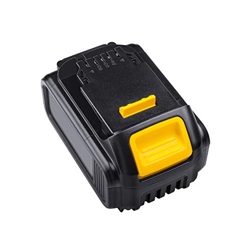 ARyee 20V 4.0Ah DCB204 Batería de herramienta inalámbrica compatible con DeWalt DCB180 DCB182 DCB200 DCB203 DCB204 DCB205 DCB206 Herramienta eléctrica inalámbrica