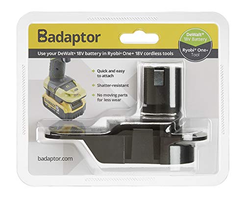 Badaptor Dew-RYO Dewalt to Ryobi - Adaptador de batería