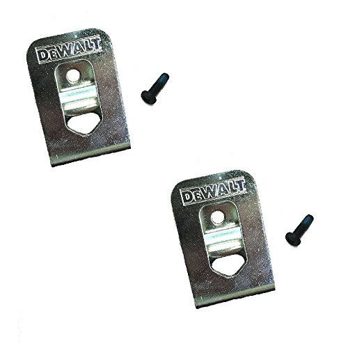 Black & Decker DeWalt (2 unidades) OEM clip de cinturón/gancho para 20 V Max DCD980 DCD985 DCD980L2 DCD985L2# N169778-2pk