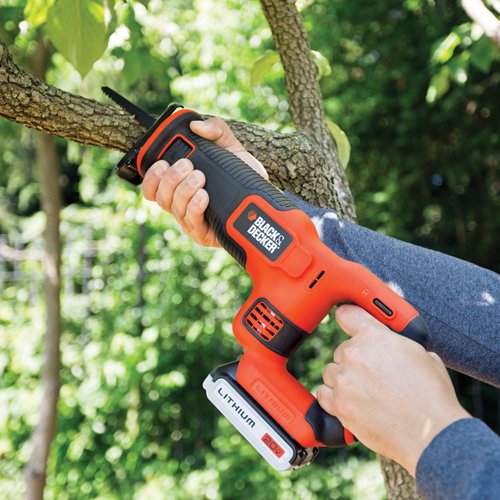 Black + Decker - Sierra de vaivén de 20 V máximo, solo herramienta (BDCR20B)