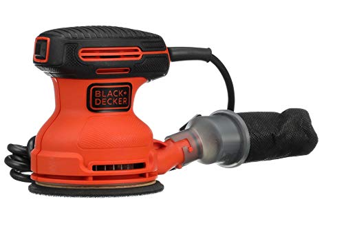 BLACK+DECKER BDERO100 lijadora orbital aleatoria, 5 pulgadas