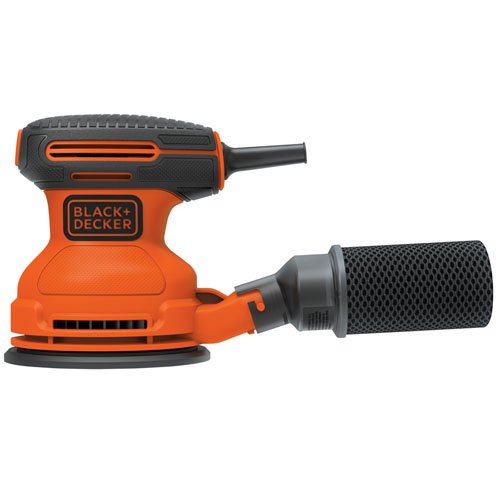 BLACK+DECKER BDERO100 lijadora orbital aleatoria, 5 pulgadas