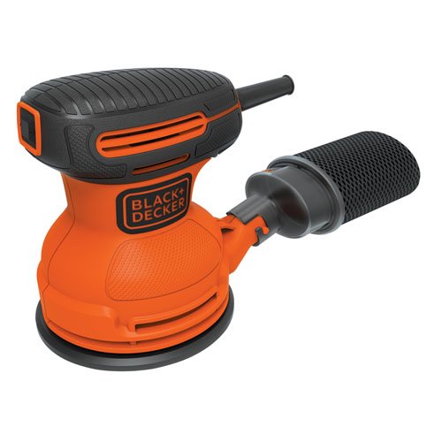 BLACK+DECKER BDERO100 lijadora orbital aleatoria, 5 pulgadas