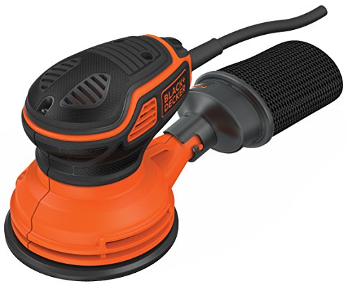 BLACK+DECKER KA199-QS - Lijadora rotorbital 240W con accionador a presión