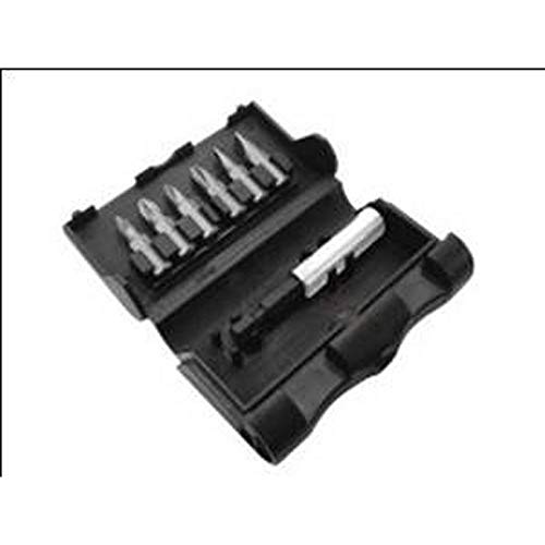 Black+Decker X60480-XJ - Conjunto de puntas para atornillar de 7 piezas. Incluye: Pz1 y 2; Ph1 y 2; R 4.5 y 6.5 mm + Adaptador magnético