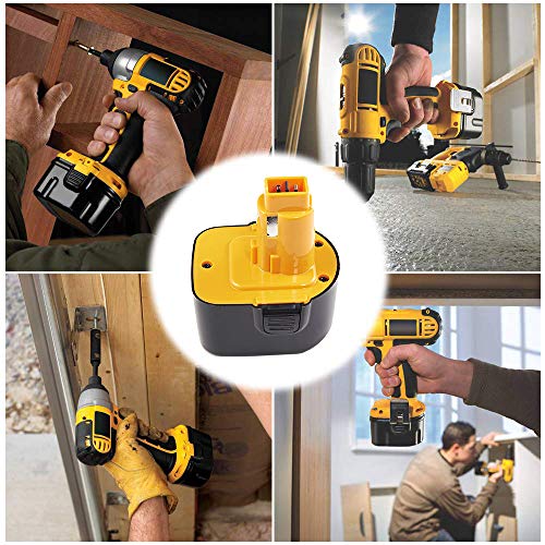 Boetpcr 12V 3.0Ah Ni-Mh Recargable Reemplazo para Dewalt Batería DW9071 DE9074 DW9072 DC9071 DE9037