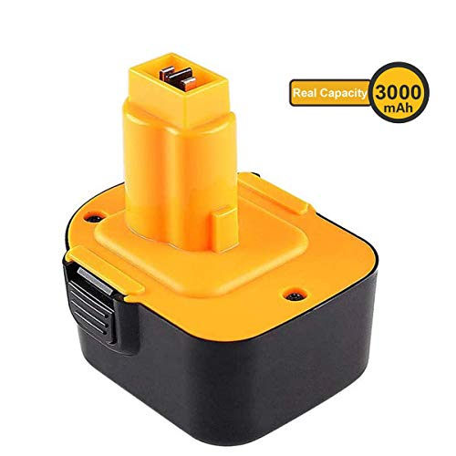 Boetpcr 12V 3.0Ah Ni-Mh Recargable Reemplazo para Dewalt Batería DW9071 DE9074 DW9072 DC9071 DE9037