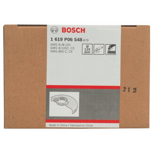 Bosch 1 619 P06 548 - Cubierta protectora para lijar, 125 mm, pack de 1