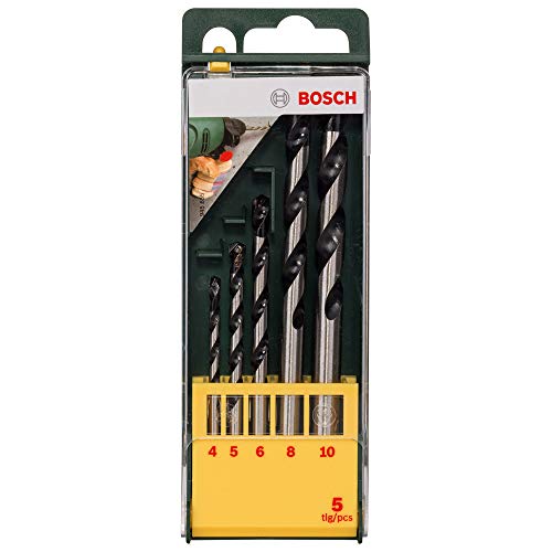 Bosch 2607019444 - Set con 5 brocas para hormigón