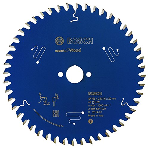 BOSCH 2608644024 - Disco de sierra circular CSB Expert madera: 165x20x48D
