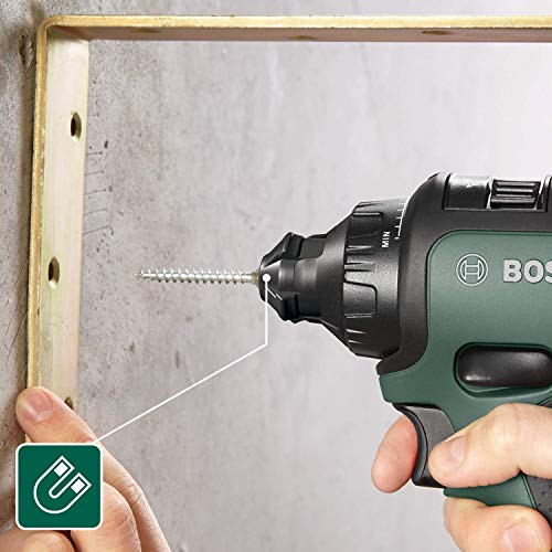 Bosch AdvancedDrill 18 Taladro/Atornillador a batería, en maletín de transporte, 18 V, Verde, 2 baterías