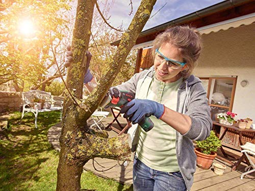 Bosch EasyCut 12 - Sierra a batería con tecnología NanoBlade (12V, hoja de sierra, 1 batería 12V 2,5Ah, cargador y maletín)