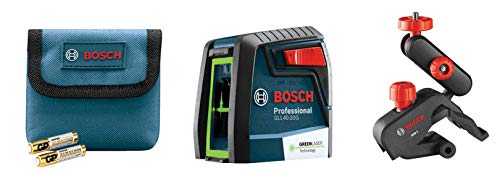 Bosch GLL40-20G Green-Beam Self-Leveling Cross-Line Laser