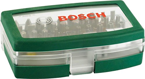 Bosch Home and Garden 2 607 017 063 Bosch 2607017063-Set unidades para atornillar, Set de 32 Piezas