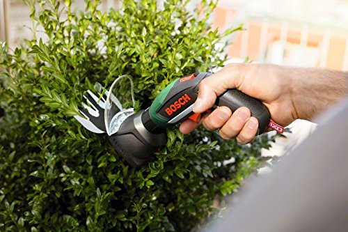 Bosch Jardín 06039A800A - Atornillador de litio IXO V (3,6 V, 1,5 Ah, 10 puntas, cargador Micro-USB, caja de cartón, accesorio para hierba y matorrales)