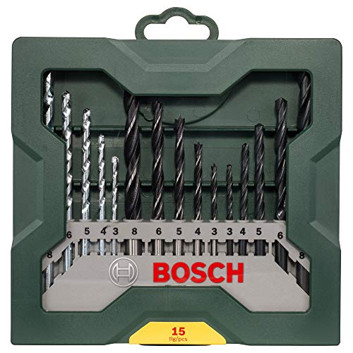 Bosch Mini X-Line - Set de 15 brocas mixto