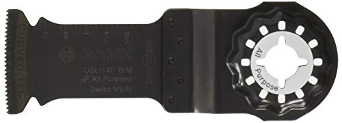 Bosch OSL114F-10 - Cuchilla oscilante Starlock para multiherramienta (1-1/4")