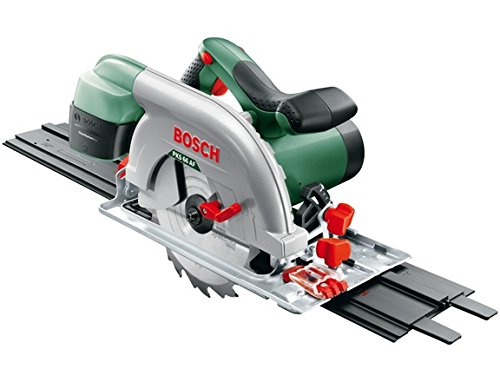 Bosch PKS 66 AF - Sierra circular (1600 W, disco, carril guía, caja de cartón)