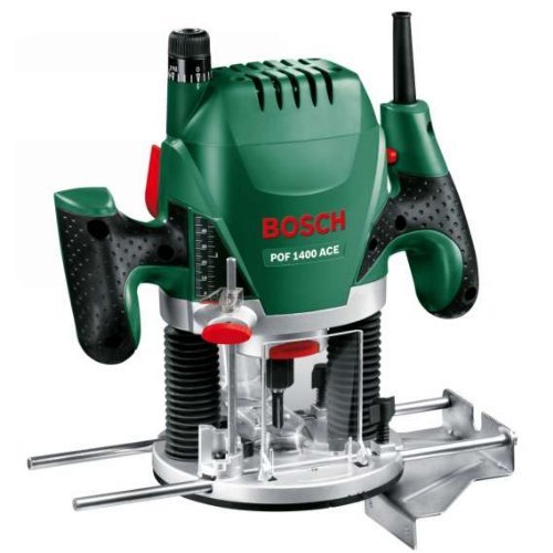 Bosch POF 1400 ACE - Fresadora de superficie (1.400 W, en maletín)