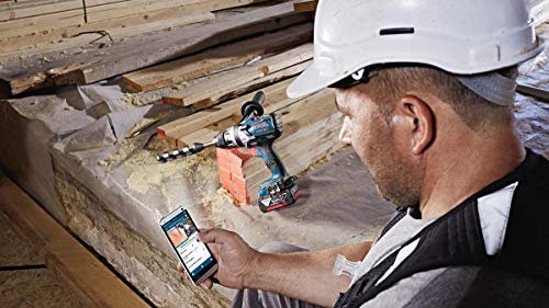 Bosch Professional 18V System GSB 18V-110 C - Taladro percutor a batería (110 Nm, 2100 rpm, conectable, sin batería, en caja)