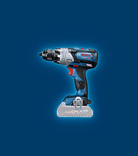 Bosch Professional 18V System GSB 18V-110 C - Taladro percutor a batería (110 Nm, 2100 rpm, conectable, sin batería, en caja)