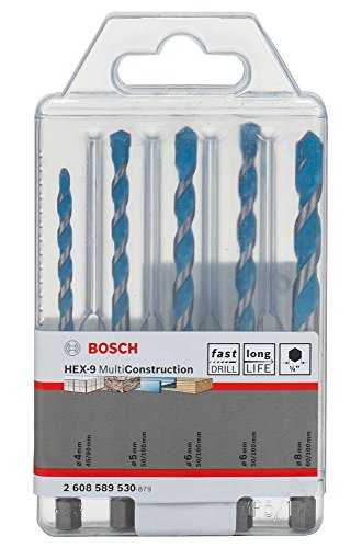 Bosch Professional 2608589530 Brocas, 0 W, 0 V, Multicolor, Set de 5 Piezas