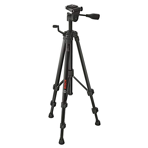 Bosch Professional BT 150 - Trípode de construcción (55 – 157 cm, rosca 1/4", en caja)