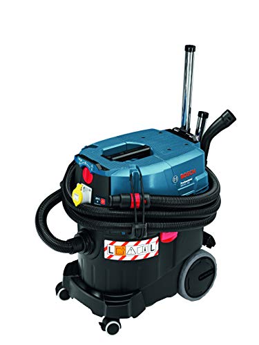 Bosch Professional GAS 35 L AFC - Aspirador seco/húmedo (1380 W, capacidad 35 l, clase polvo L, 254 mbar)