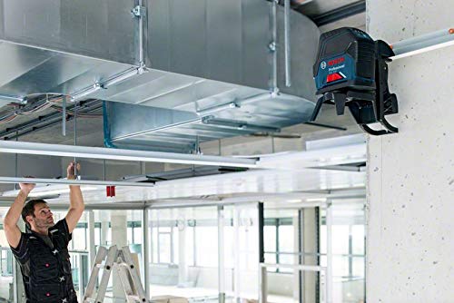 Bosch Professional GCL 2-50 - Nivel láser (alcance 20 / 50 m, láser rojo, en maletín)