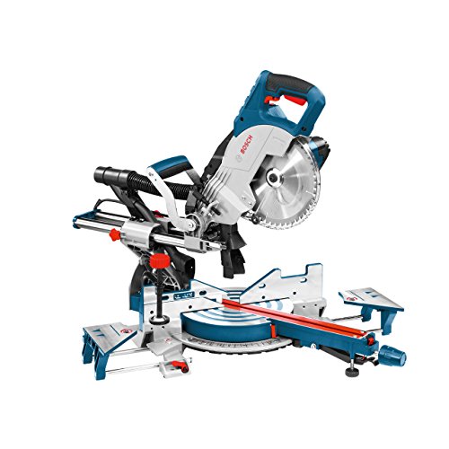 Bosch Professional GCM 8 SJL - Sierra ingletadora deslizante con cable de 240 V (enchufe británico)