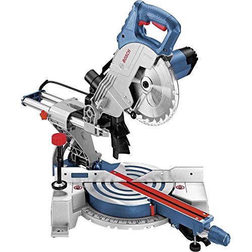 Bosch Professional GCM 800 SJ - Ingletadora telescópica (1400 W, Disco 216 mm, Soft Start, en caja)