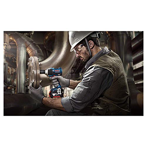 Bosch Professional GDS 18 V-EC Atornillador de impacto, 250 Nm, tornillos hasta M18, sin batería, en L-BOXX