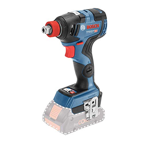 Bosch Professional GDX 18V-200 C Llave de impacto, 200 Nm, tornillos hasta M16, sin batería, en L-BOXX, 18 V, Azul, 9,8